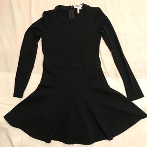 BCBG Long Sleeve Fit Flare Dress 4